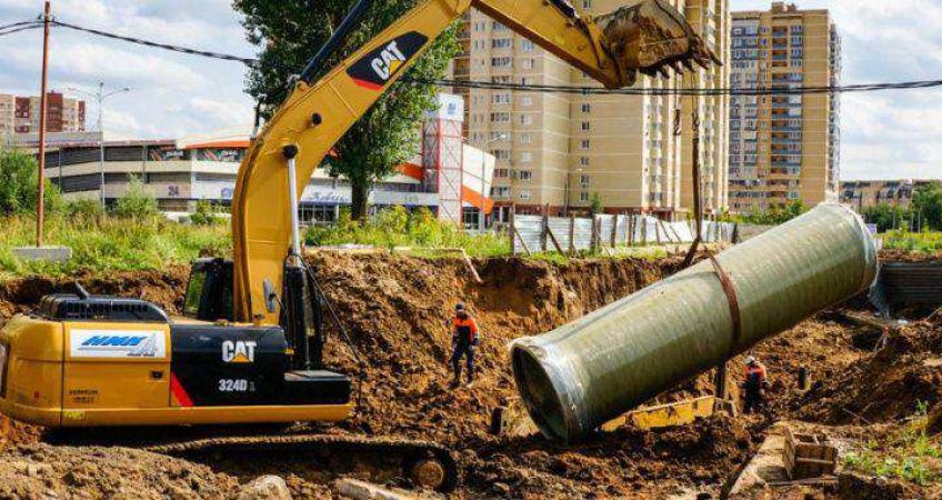 Строительство наружных сетей водопровода
